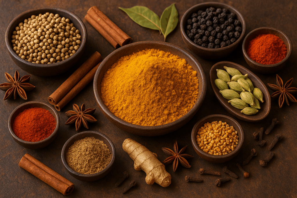 Hindistan Baharatları ve Tatları
